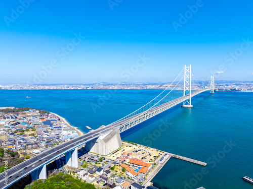 Photos 明石海峡大橋と道の駅あわじ（兵庫県淡路市）