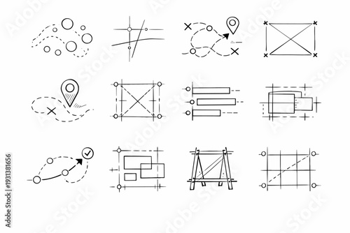 Cues airy icon gentle alignment simple image quiet marks planning kind generation