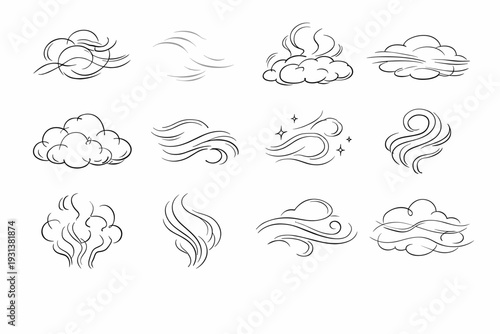 Vector refinement overlay loose overlapping correction icon pale accumulation redraw image simple