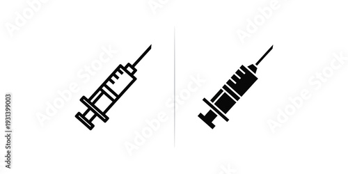 Syringe Medical Injection Healthcare Icon ClipArt