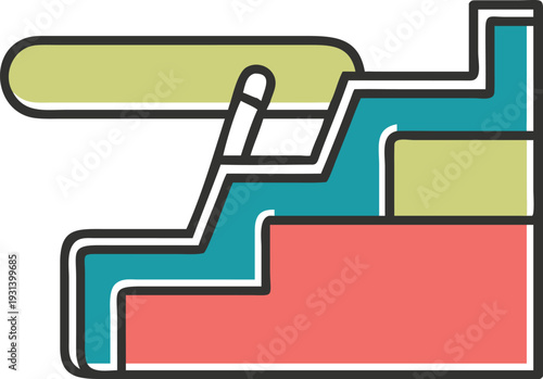 Wheelchair Ramp Accessibility Icon