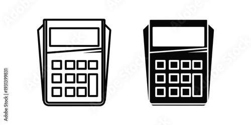 Calculator POS Terminal Finance