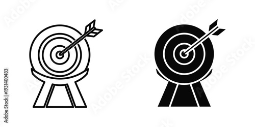 Target Arrow Success Achievement