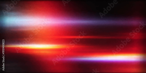 Fiery Luminescence: An abstract interplay of vibrant reds, golds, and blues streaks across a dark backdrop, creating a dynamic visual narrative that evokes energy and movement. 