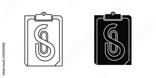 Clipboard Dollar Sign Icon Business Analysis