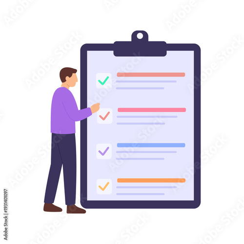 Dispute Outcomes, resolving legal conflicts effectively and fairly, Flat vector character illustration