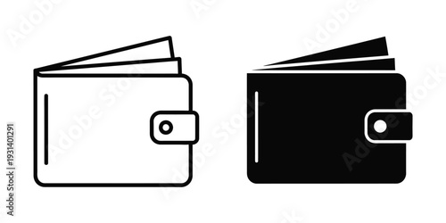 Wallet Icon Finance Management Business Asset