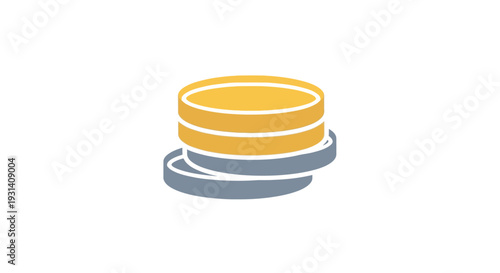 Stack of Yellow Pancakes.