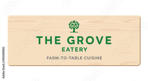 The Grove Eatery Sign.