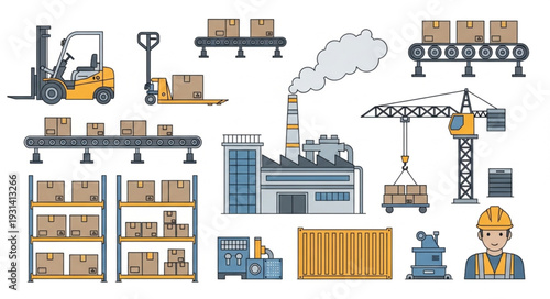 Industrial Warehouse Operations and Logistics.