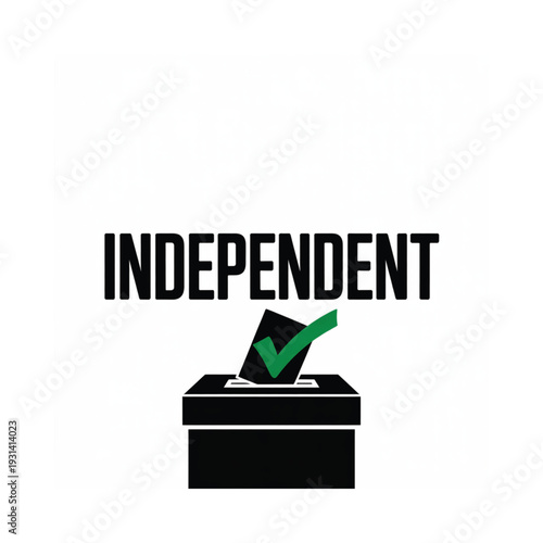 Stylized black unicorn head with a flowing mane and single horn