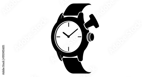 Black Watch Silhouette Illustration.