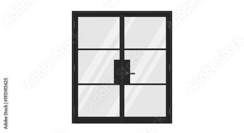 Black Window Frame Design.