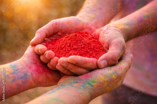 hands holding a red heart
