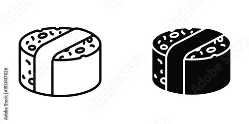 Sushi Icon Food Graphic Vector