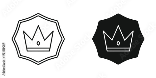 Crown Emblem Business Success