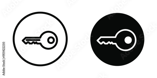 Key Icon Security Access Business