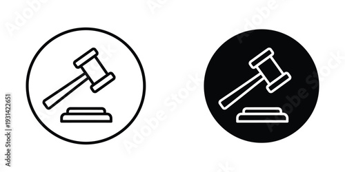 Gavel Auction Judge Court Decision Legal Authority