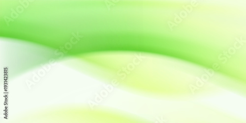 Light Eco Green Abstract Wave Background with Fresh Gradient Flow