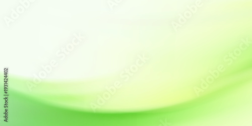 Light Eco Green Abstract Wave Background with Fresh Gradient Flow