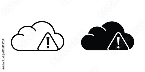 Cloud Warning Alert System Notification