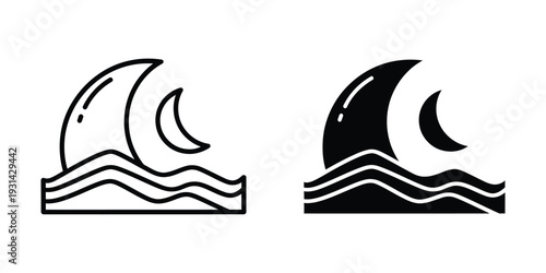 Shark Fin Moon Ocean Commercial