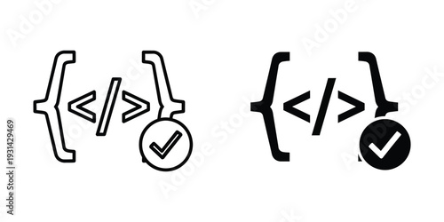 Code Validation Icon Success