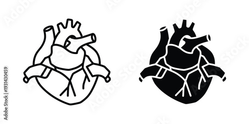 Heart Icon Medical Symbol Commerce
