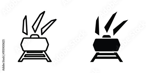 Explosion Icon Power Blast Business Symbol