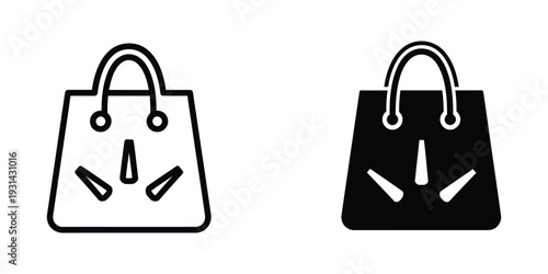 Shopping Bag Retail Icon Commerce