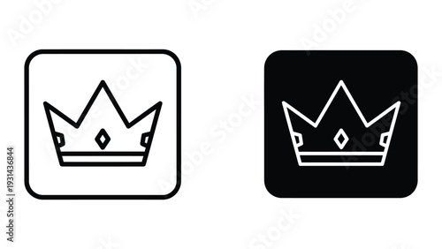 Crown Icon Royal Symbol Leadership