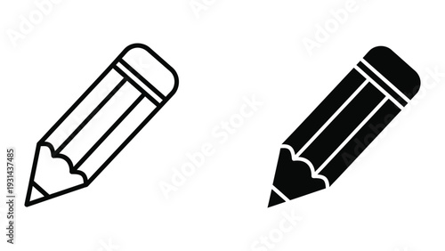 Pencil Icon Tools Concept Business