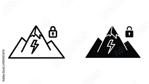 Mountain Peak Security Lightning Lock