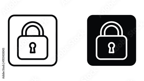 Lock Icon Security Safety Commercial