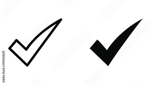 Check Mark Verification Success Symbol
