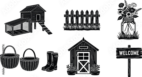 Collection of charity and donation flat line icons featuring heart symbols giving hands globe and donation boxes for humanitarian aid and volunteering projects