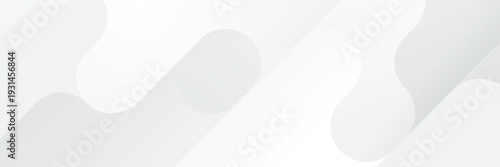 Abstract pattern white geometric banner design background.