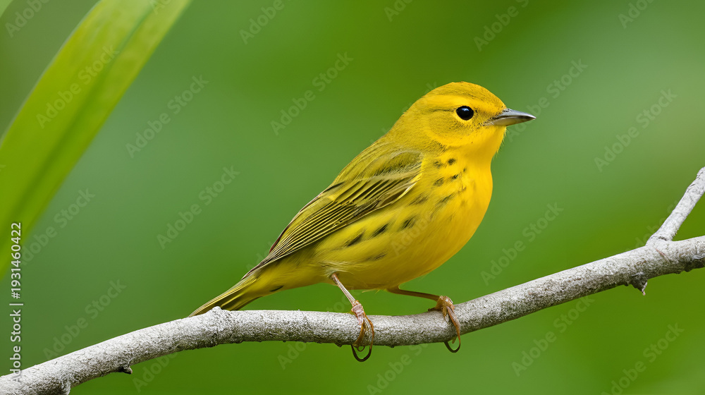 Fototapeta premium American Yellow Warbler