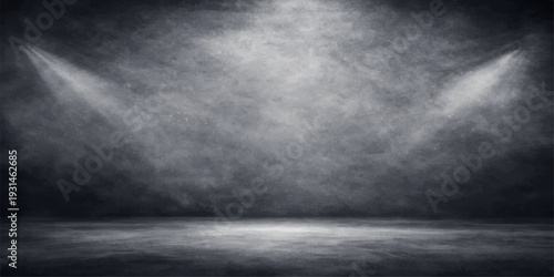 Dark grunge concrete wall texture background