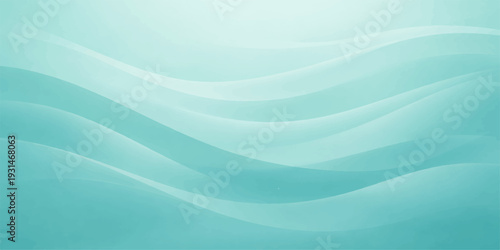 Abstract Blue Flowing Wave Background Design