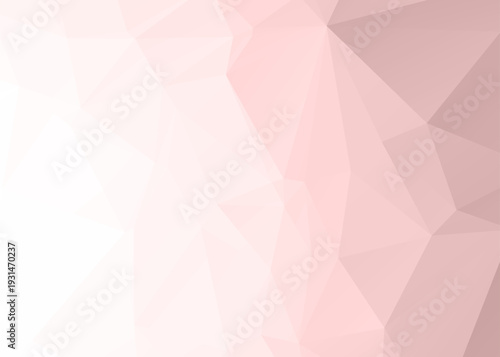 Soft Pink Geometric Gradient polygonal abstract Background