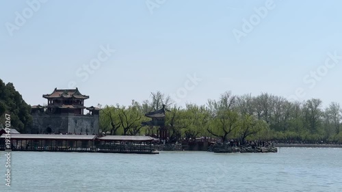 Pan View of Summer Palace, Beijing, China