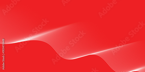 abstract modern red white blend wave line design.