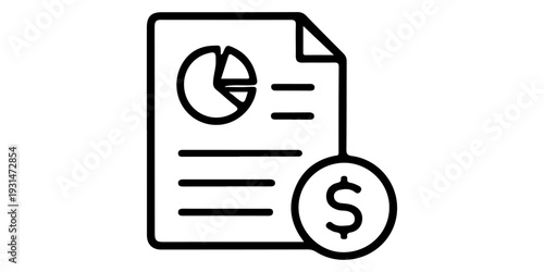 A 3d business concept illustration featuring a round vector film reel with a countdown strip as a digital web icon button symbol for finance and internet design