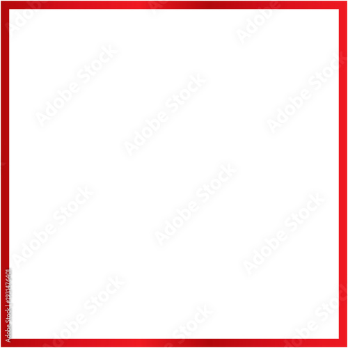 red border frame