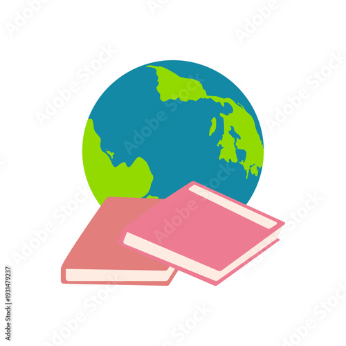 World Book Day Global Reading Illustration Set