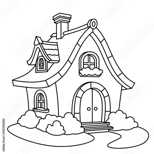 vector illustration of a house