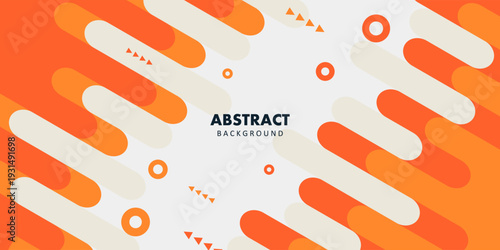 Abstract background. Banner template. colorful orange and yellow fluid. design for greeting card, poster, banner, social media post. Vector illustration