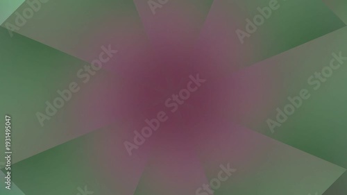 Abstract Geometric Muted Green and Gray Starburst Pattern Background