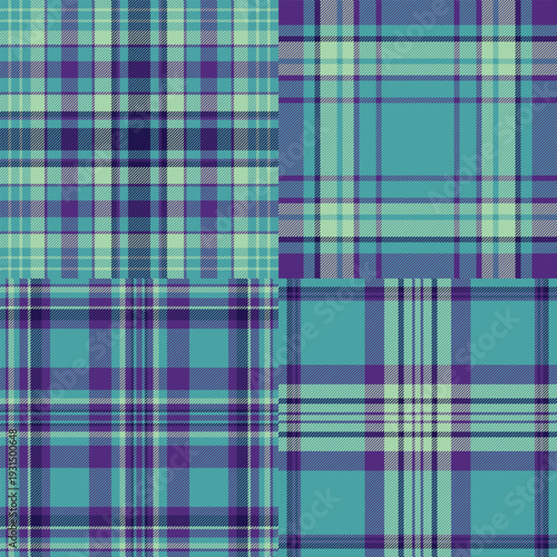 Seasonal tartan collection built for long term reuse. Autumn plaid remains relevant year after year. Vector structure supports updates.